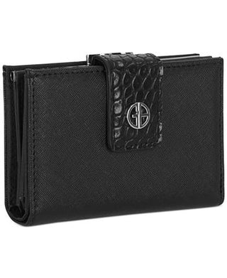 Giani Bernini Women's Framed Indexer Wallet Black Size Regular