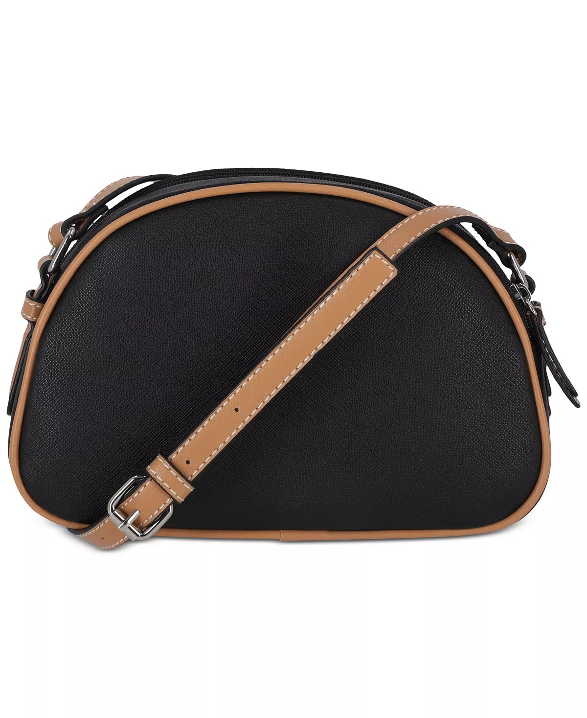 Giani Bernini Women's Saffiano Dome Crossbody Black Size Regular