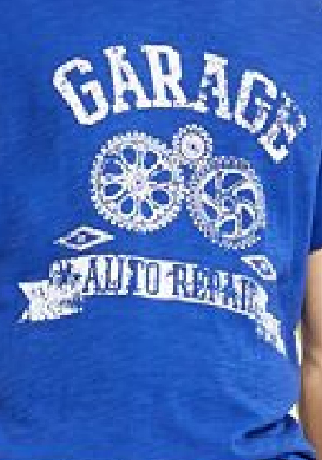 Sun + Stone Men's Garage T-Shirt Blue Size Small