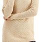 Style & Co Women's Ribbed Button Detail Tunic Sweater Brown Size Petite X-Small