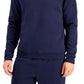 ID Ideology Men's Fleece Pullover Crewneck Sweatshirt Blue Size X-Large