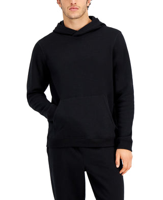 ID Ideology Men's Solid Fleece Hoodie Black