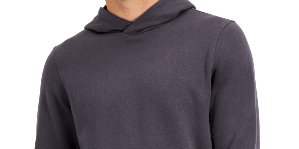 ID Ideology Men's Solid Fleece Hoodie Gray Size X-Large