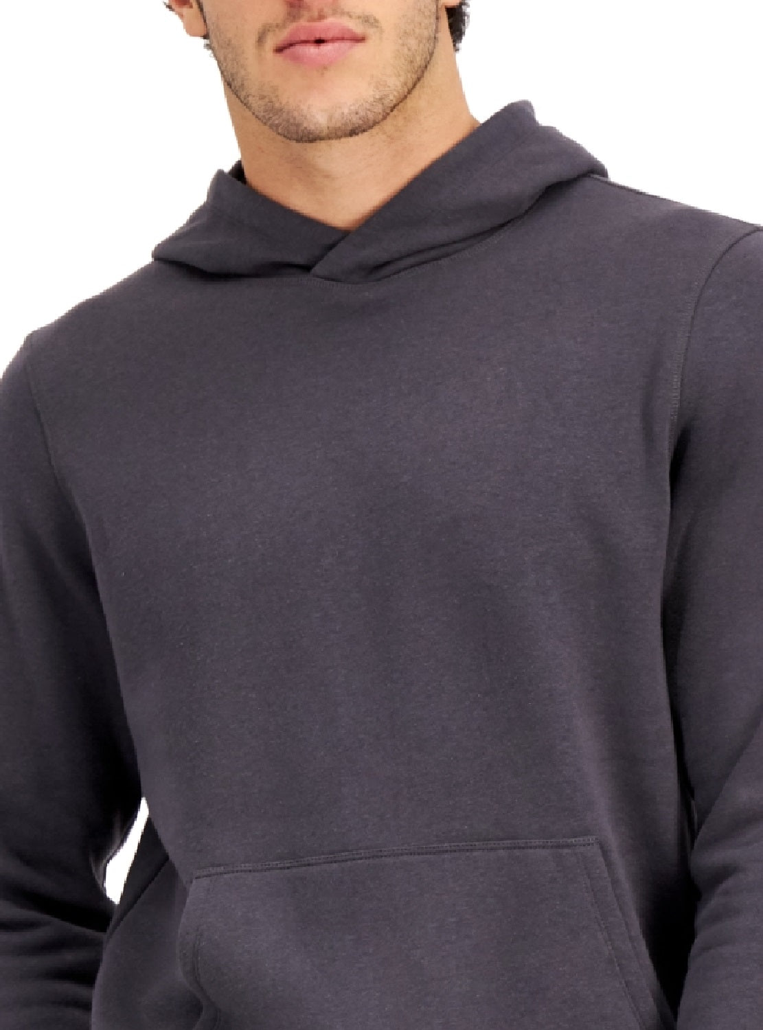 ID Ideology Men's Solid Fleece Hoodie Black Size XXX-Large