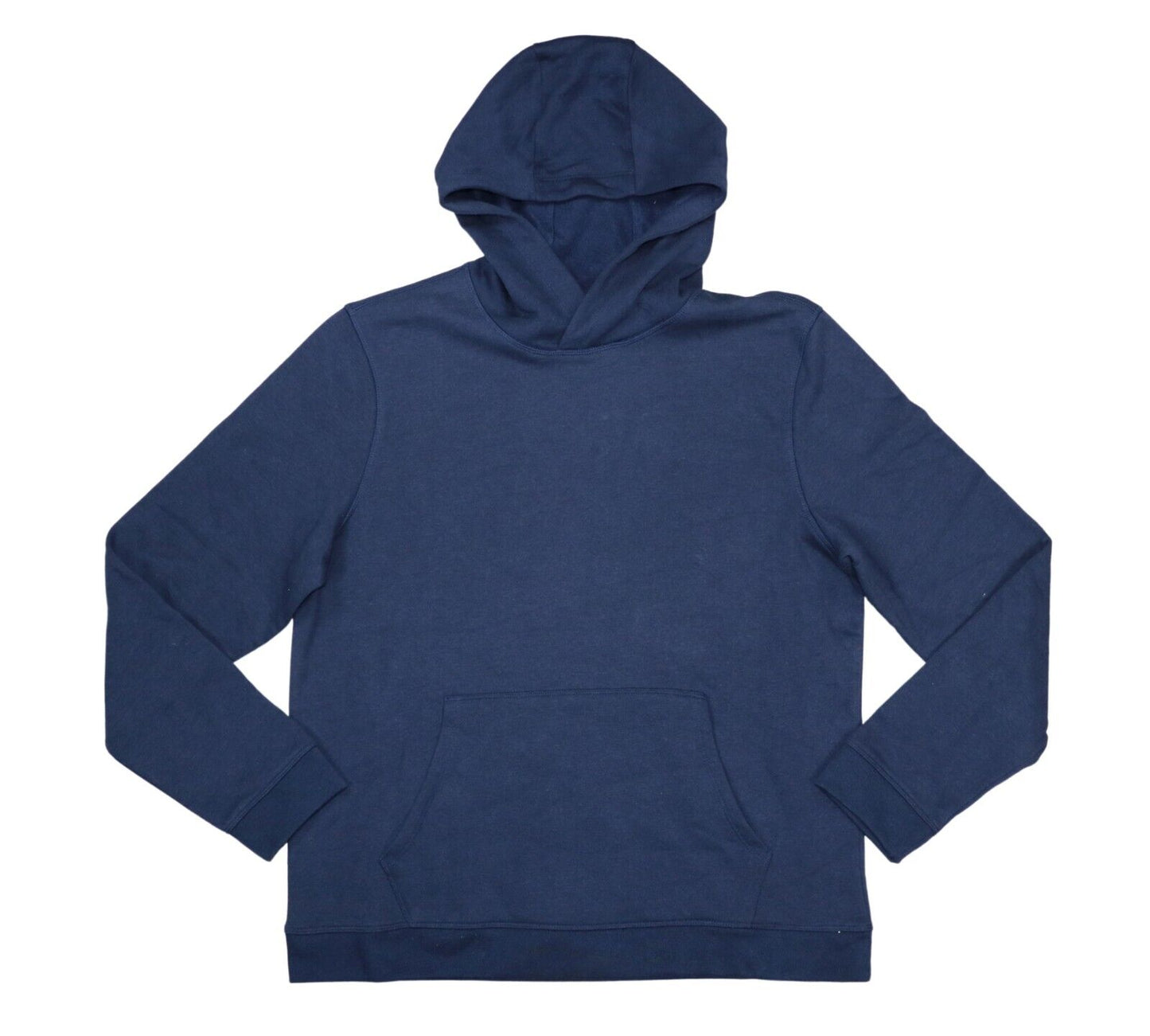 Id Ideology Men's Solid Fleece Hoodie -Navy Size M