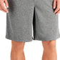 ID Ideology Men's Mesh Break Shorts Gray Size Small