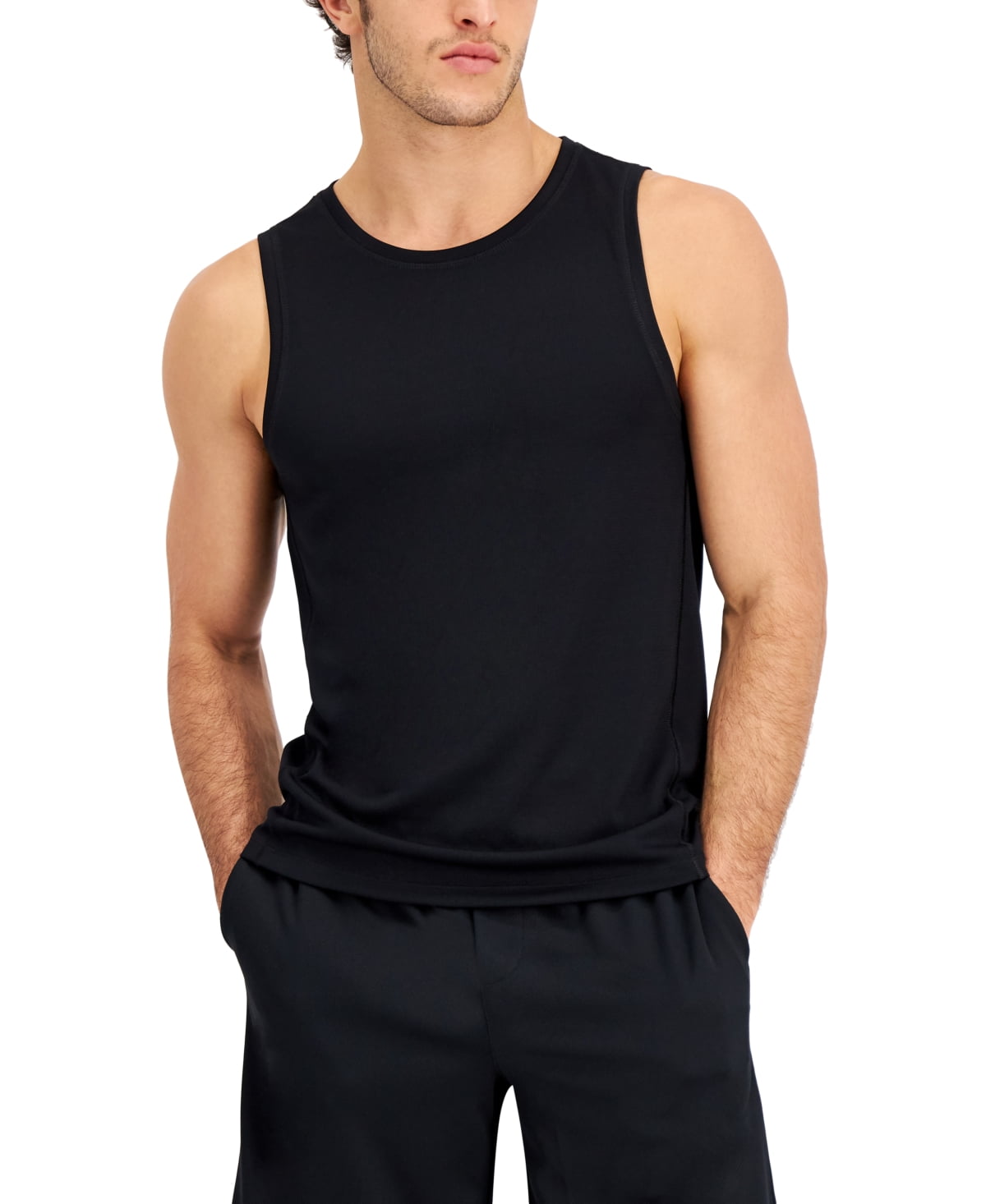 ID Ideology Men's Birdseye Training Tank Black Size X-Large