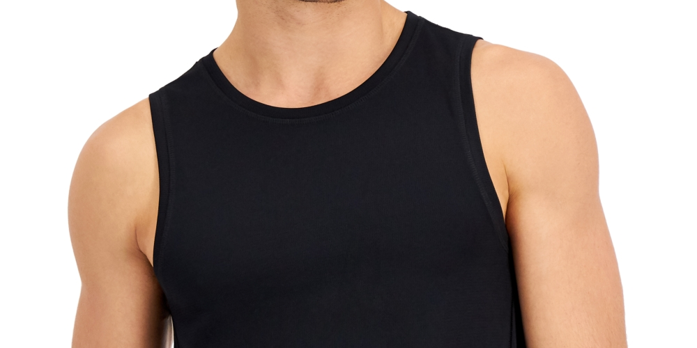 ID Ideology Men's Birdseye Training Tank Black Size X-Large