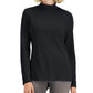 Karen Scott Women's Mock Neck Top Black Size X-Large