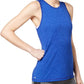 Ideology Women's Plus Keyhole-Back Tank Top Blue Size 2X