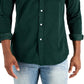 Club Room Men's Regular Fit Stretch Corduroy Shirt Green Size X-Large