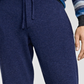 Club Room Men's Luxury Navy Drawstring Heather Joggers Blue Size Medium