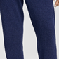 Club Room Men's Luxury Navy Drawstring Heather Joggers Blue Size Medium