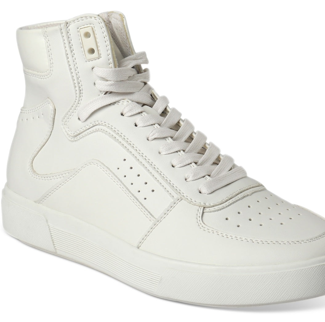 INC International Concepts Women's Keanu High Top Sneakers Shoes White Size 9.5