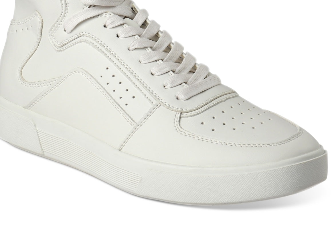 INC International Concepts Women's Keanu High Top Sneakers Shoes White Size 9.5