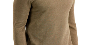 Club Room Men's Birdseye Quarter Zip Pullover Green Size XX-Large