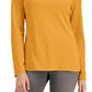 Karen Scott Women's Mock Neck Top Yellow Size Medium