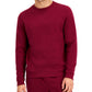 ID Ideology Men's Fleece Pullover Crewneck Sweatshirt Red Size X-Large