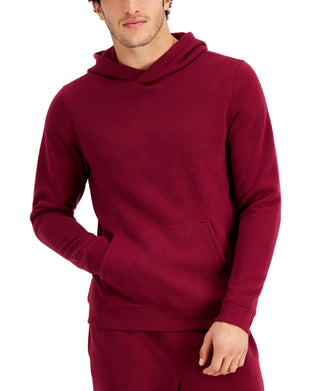 ID Ideology Men's Solid Fleece Hoodie Red Size Large
