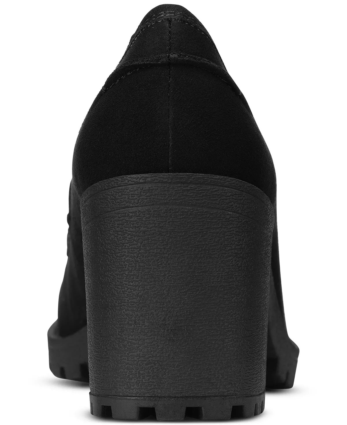 Sun + Stone Women's Maycee Lug Sole Loafers Black Size 7 M