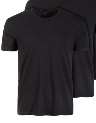 Alfani Men's 5 Pk Moisture Wicking Solid T-Shirts Black Size Small