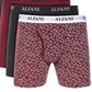 Alfani Men's 5 Pk Boxer Briefs Red Size Medium