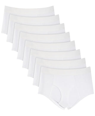 Club Room Men's 8 Pack Briefs White Size Small