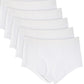 Club Room Men's Briefs 8 Pack White Size Medium