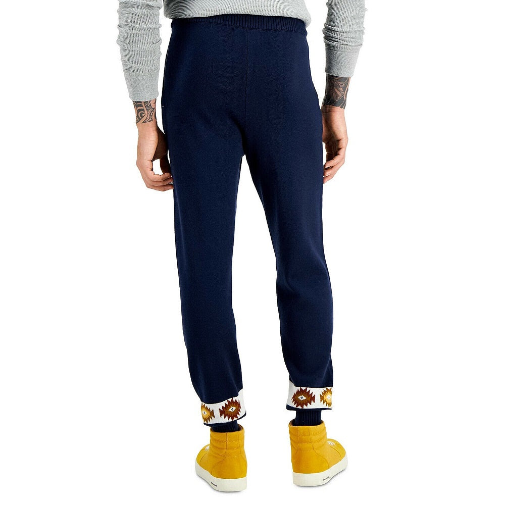 Sun + Stone Men's Matty Sweater Jogger Pants Blue Size X-Large