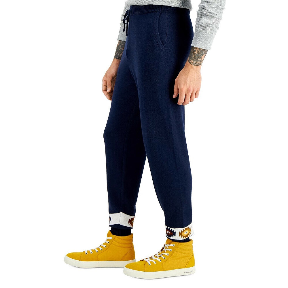 Sun + Stone Men's Matty Sweater Jogger Pants Blue Size X-Large