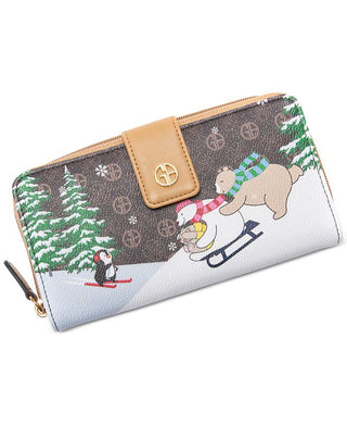 Giani Bernini Women's Sledding Wallet Brown Size Regular