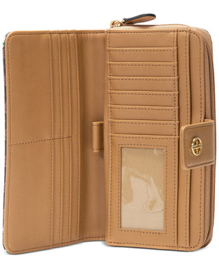 Giani Bernini Women's Sledding Wallet Brown Size Regular