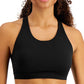 ID Ideology Women's Sweat Set Low Impact Sports Bra Black Size Medium