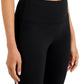 ID Ideology Women's Sweat Set 7/8 Length Leggings Black Size X-Small