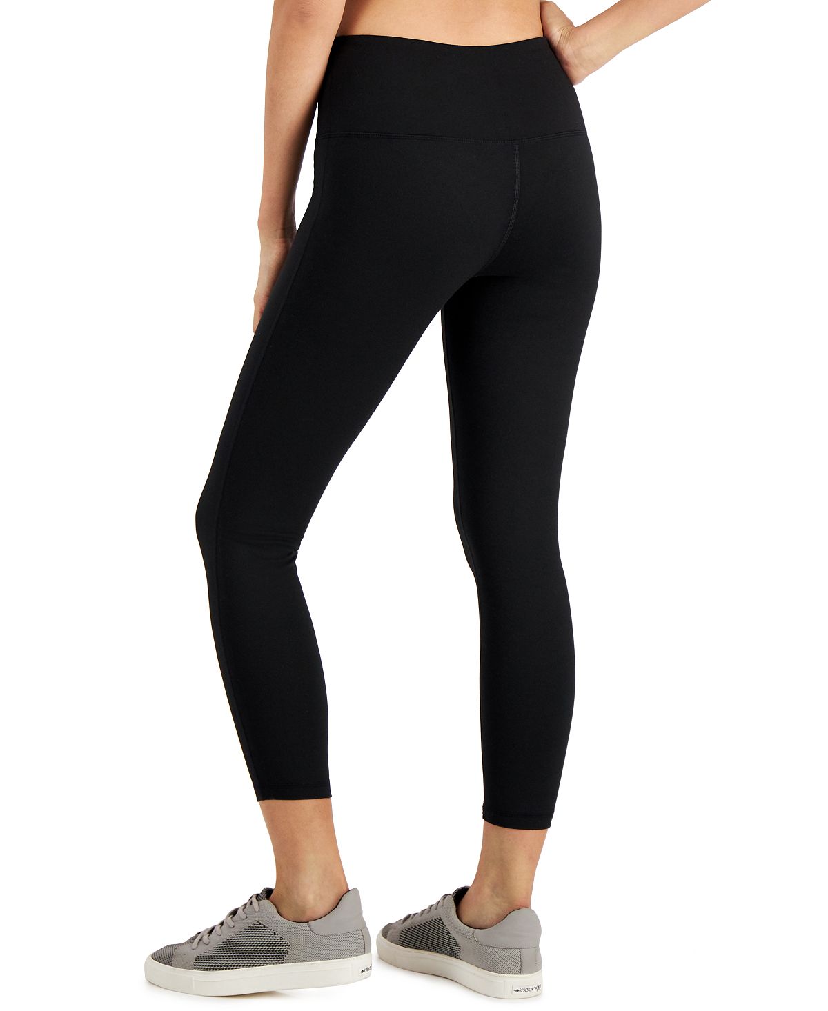 ID Ideology Women's Sweat Set 7/8 Length Leggings Black Size X-Small