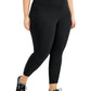 ID Ideology Women's Plus Sweat Set Leggings Black Size 1X