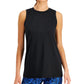 Ideology Women's Tank Top Black Size XX-Large