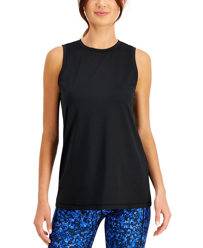 Ideology Women's Tank Top Black Size XX-Large