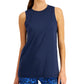 Ideology Women's Tank Top Blue Size X-Small