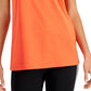 Ideology Women's Tank Top Orange Size X-Large