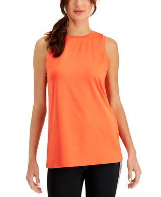 Ideology Women's Tank Top Orange Size X-Large