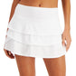 ID Ideology Women's Flounce Skort White Size X-Large