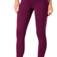 ID Ideology Women's Maternity Leggings Purple Size X-Large