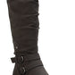 Sun + Stone Women's Brinley Strapped Lug-Sole Boots Gray Size 8 M