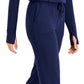 ID Ideology Women's Mushy Knit Joggers Blue Size Medium