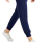 ID Ideology Women's Mushy Knit Joggers Blue Size Medium