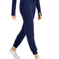 ID Ideology Women's Mushy Knit Joggers Blue Size Medium