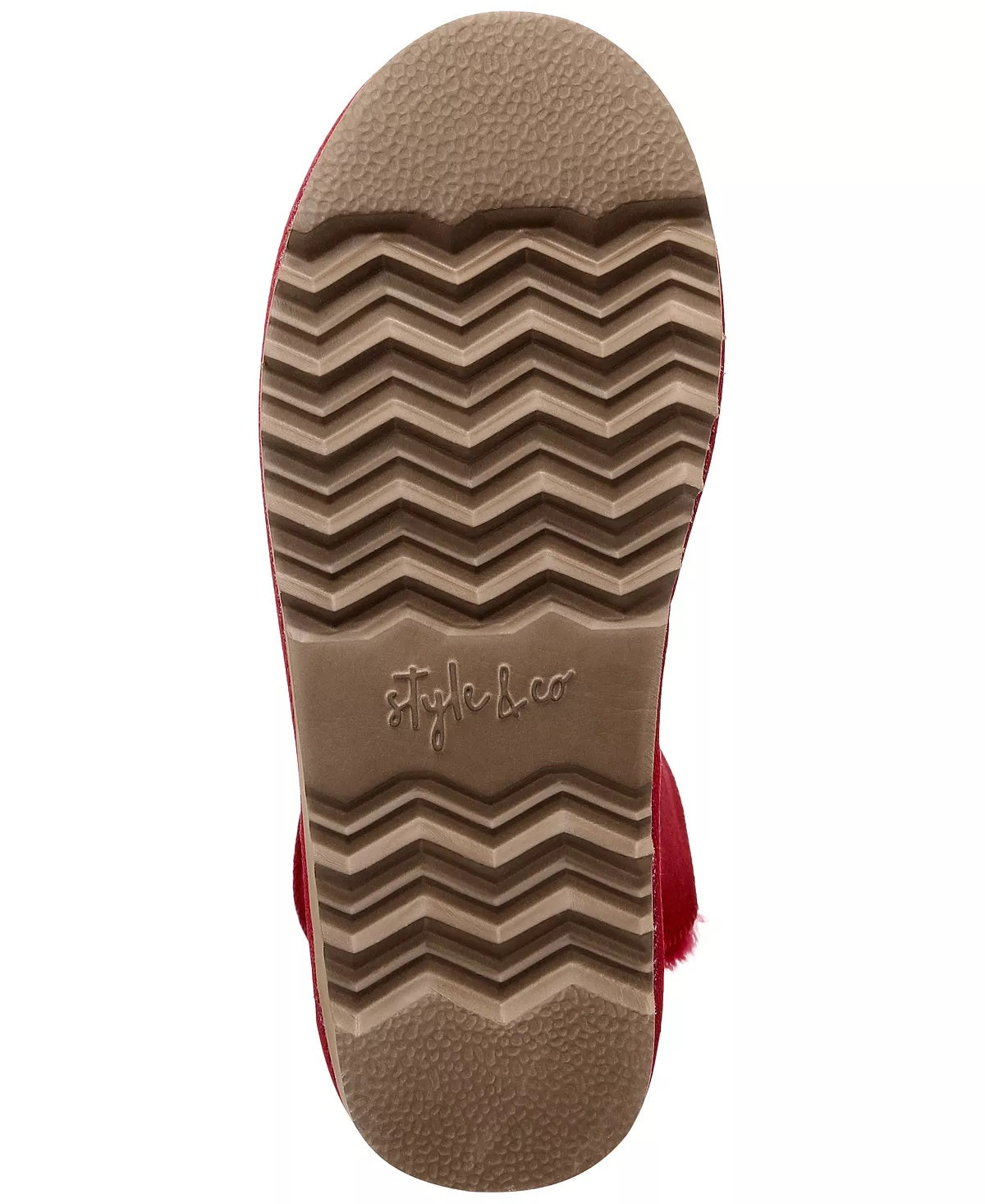 Style & Co Women's Teenyy Cold Weather Booties Red Size 9 M