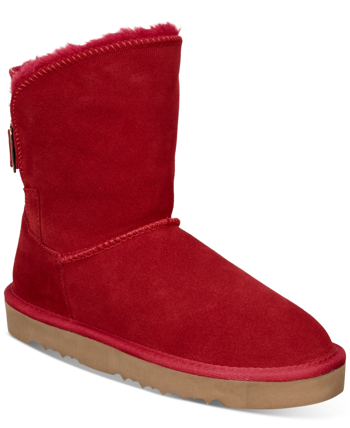 Style & Co Women's Teenyy Cold Weather Booties Red Size 9 M
