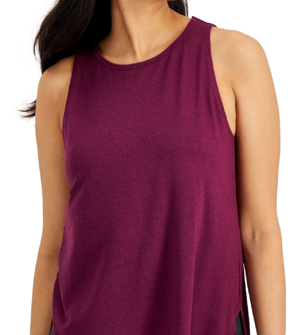 ID Ideology Women's Sweat Set Tank Top Purple Size Small